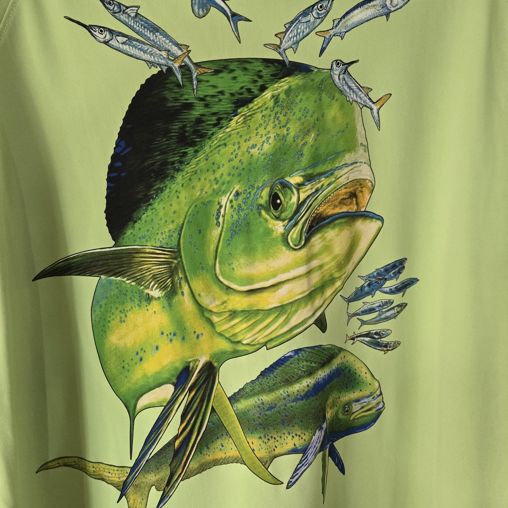 Green Long Sleeve Shirt by Reel Life - Picture 6 of 6